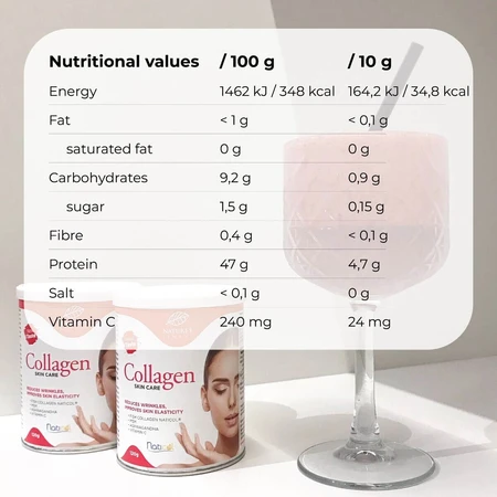 Soins au collagène avec Naticol, 120 gr, Natures Finest