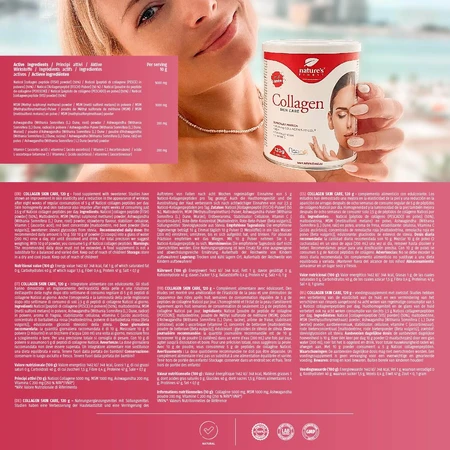 Soins au collagène avec Naticol, 120 gr, Natures Finest