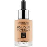 Catrice HD Liquid Coverage Foundation 24H Mattifying Face Primer 034 Medium Beige, 30 ml.