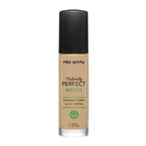 Miss Sporty Naturally Perfect Match Vegan Moisturizing Primer 10 Warm, 30 ml.
