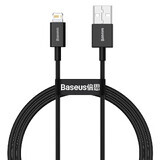 Cable Baseus Superior USB - Lightning 2,4 A 1 m negro (CALYS-A01)