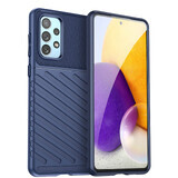 Thunder Case husă blindată flexibilă pentru Samsung Galaxy A73 albastru