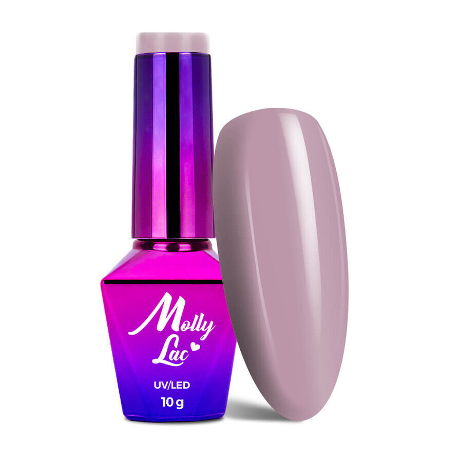 MollyLac Obsession Hybrid Varnish 212 Rich Lilac, 10 g
