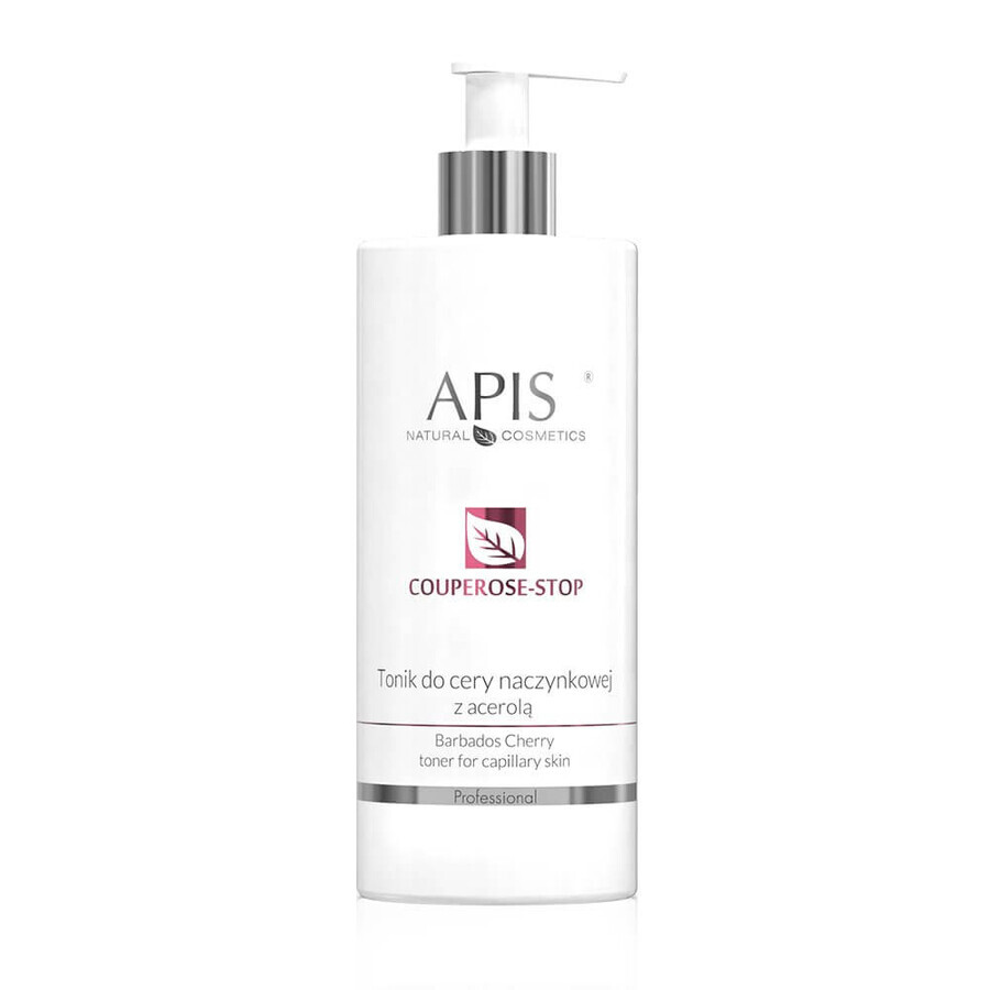 Boutique Apis Couperose-Stop Tonique pour la peau couperosée à l'acérola, 500ml Apis Couperose-Stop Tonique pour la peau couperosée à l'acérola, 500ml