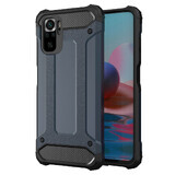 Hybrid Armor caz hibrid blindat capac Xiaomi Redmi Notă 11T 5G / Redmi Notă 11S 5G / Poco M4 Pro 5G albastru