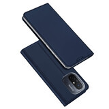 Funda Dux Ducis Skin Pro para Xiaomi Redmi 11A / Poco C55 / Redmi 12C flip cover card wallet stand azul