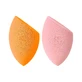 Real Techniques Iconic Blend + Set Sponge Duo Makeup Sponge Set, 2 pieces