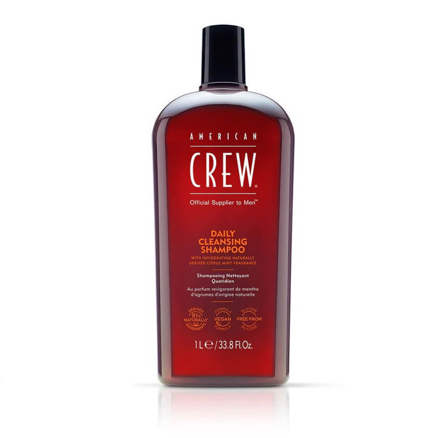 American Crew Shampoo detergente quotidiano, 1000 ml