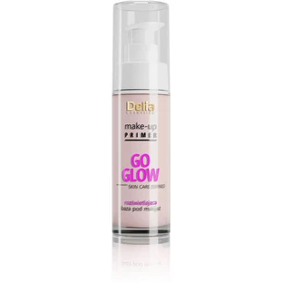 Delia Make-Up Primer Go Glow Skin Care Defined Illuminating Makeup Base, 30 ml.