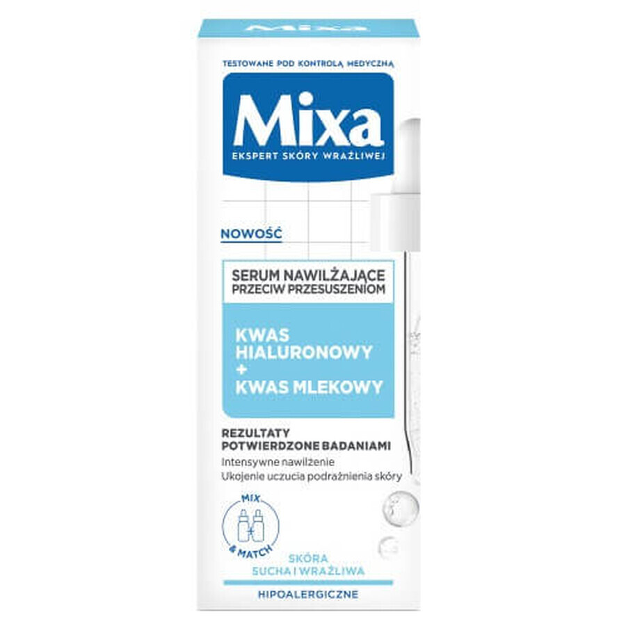 Comprar Mixa Serum Hidratante contra la sequedad Ácido Hialurónico + Ácido Láctico, 30 ml Mixa Serum Hidratante contra la sequedad Ácido Hialurónico + Ácido Láctico, 30 ml