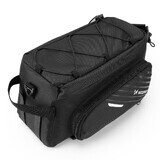 Sacoche pour porte-vélos Wozinsky avec bandoulière 9l (housse de pluie incluse) noir (WBB22BK)
