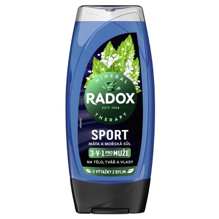 Comprar Radox Sport Gel de Ducha para Mujer Hierba Limón y Sal Marina, 225 ml Radox Sport Gel de Ducha para Mujer Hierba Limón y Sal Marina, 225 ml