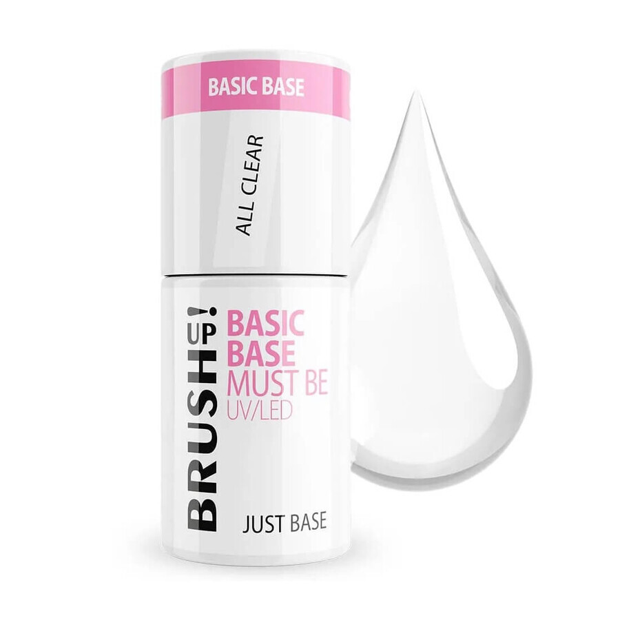 Boutique BrushUp ! Basic Base pour ongles hybrides Just Base, 5 g BrushUp ! Basic Base pour ongles hybrides Just Base, 5 g