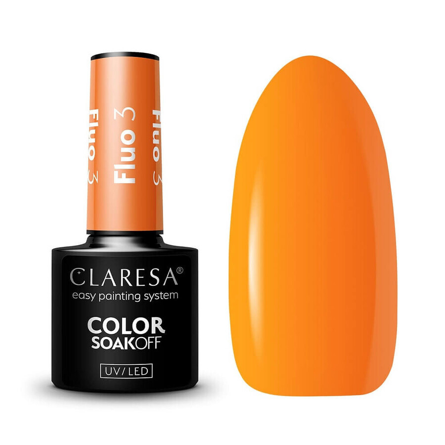 Buy Claresa Soak Off UV/LED Fluo Hybrid Varnish 3, 5 g Claresa Soak Off UV/LED Fluo Hybrid Varnish 3, 5 g