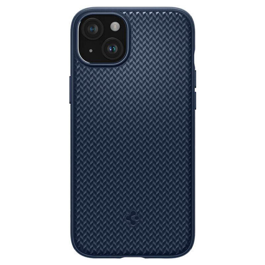 Spigen Mag Armor Tasche mit MagSafe für iPhone 15 Plus - blau