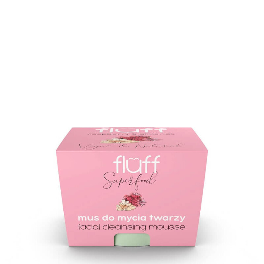 Buy Fluff Raspberry and Almond Face Wash Mousse, 50 ml Fluff Raspberry and Almond Face Wash Mousse, 50 ml