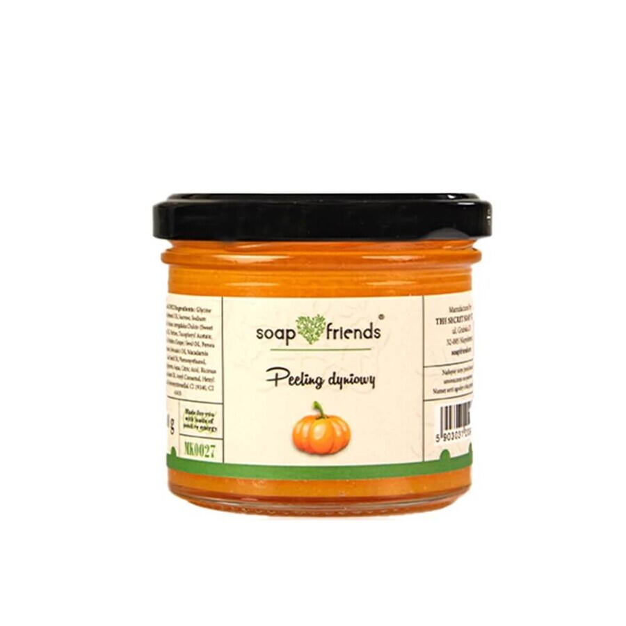 Soap amp;Friends Pumpkin Mousse geparfumeerde bodyscrub, 130 g