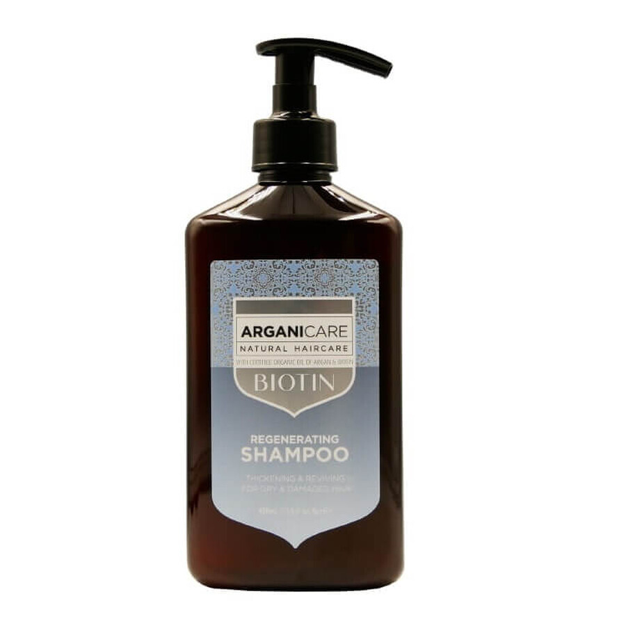 Boutique Arganicare Biotin Shampooing fortifiant à la biotine, 400 ml Arganicare Biotin Shampooing fortifiant à la biotine, 400 ml