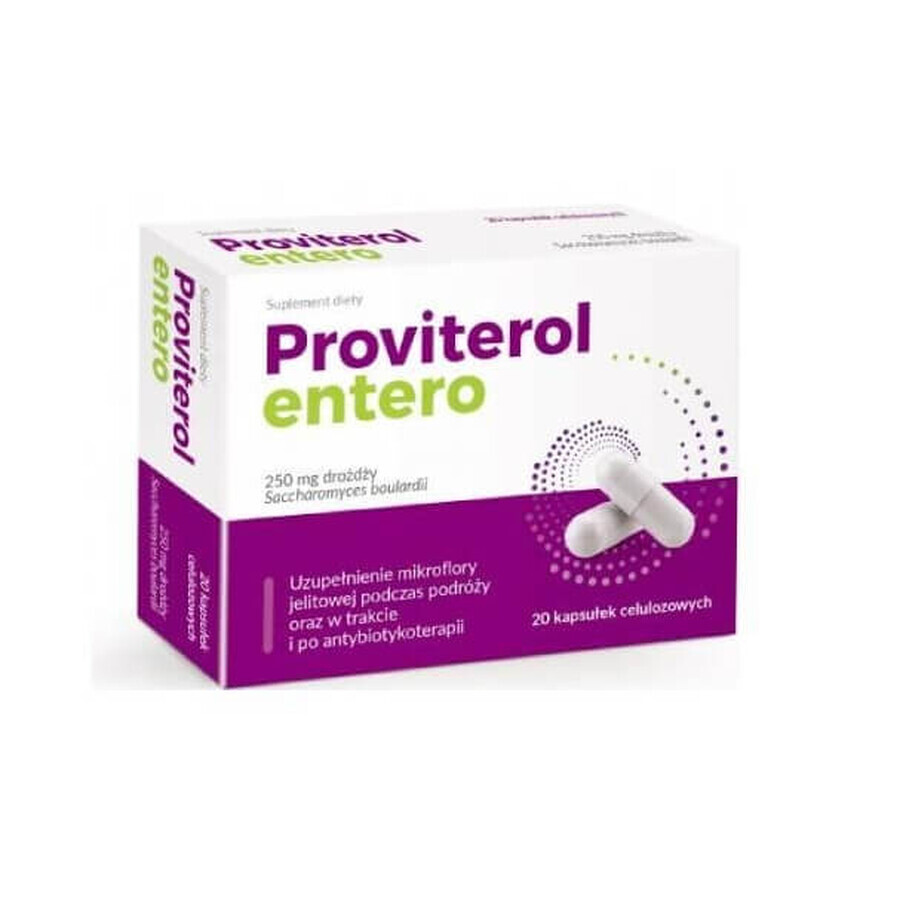 Proviterol Entero, 20 capsules