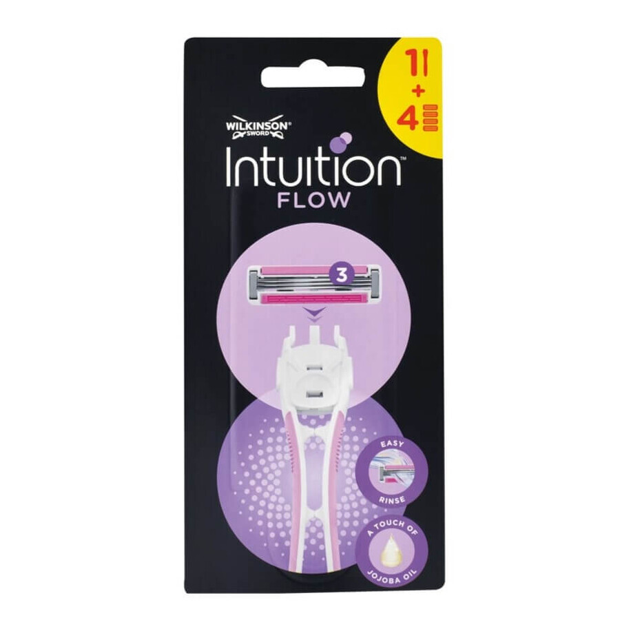 Rasoir pour femmes Wilkinson Intuition Flow et 4 recharges