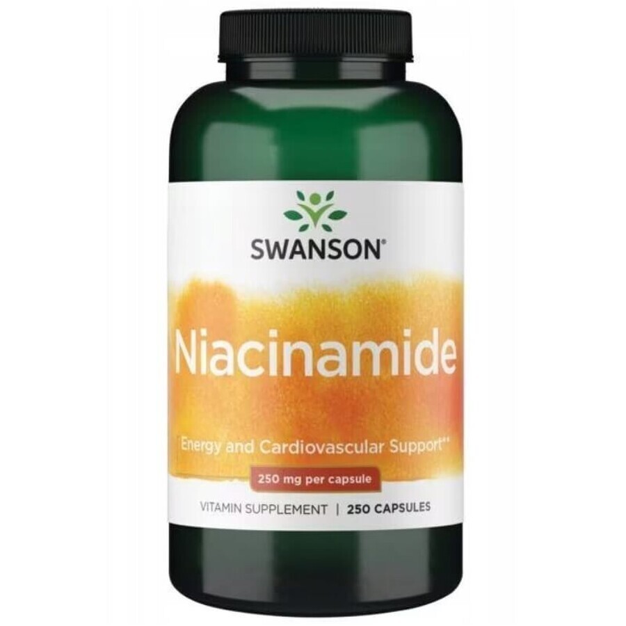 Swanson Niacin, 250 capsules