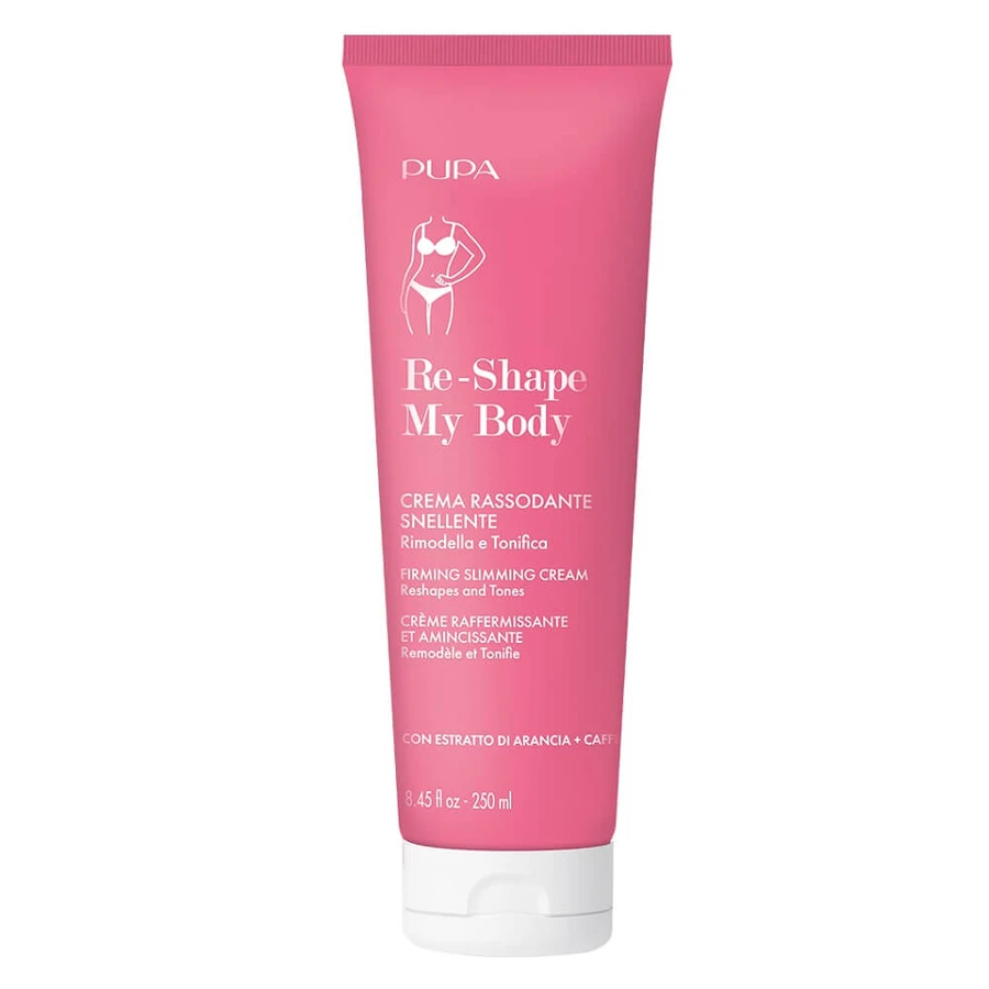 Pupa Milano Re-Shape My Body Crema Reafirmante Adelgazante, 250 ml