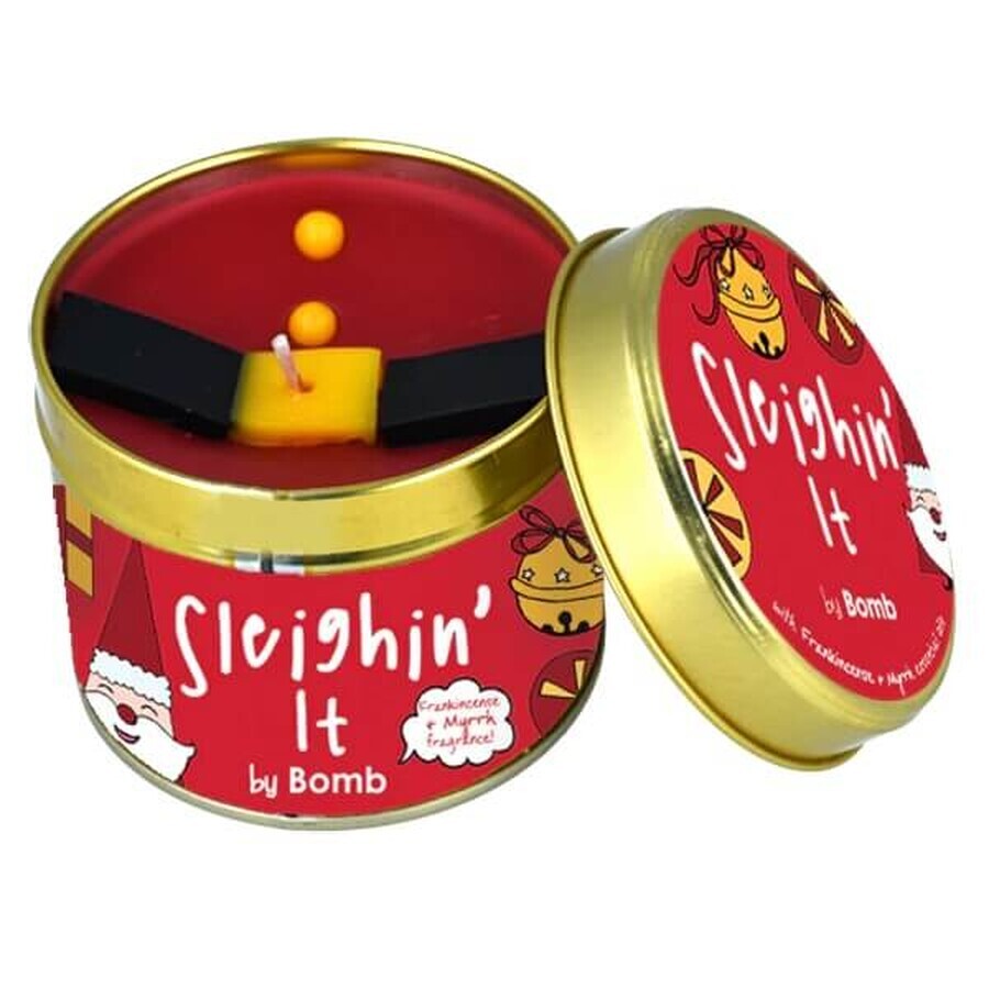 Bomb Cosmetics Bougie en étain Sleighin It, 237 g