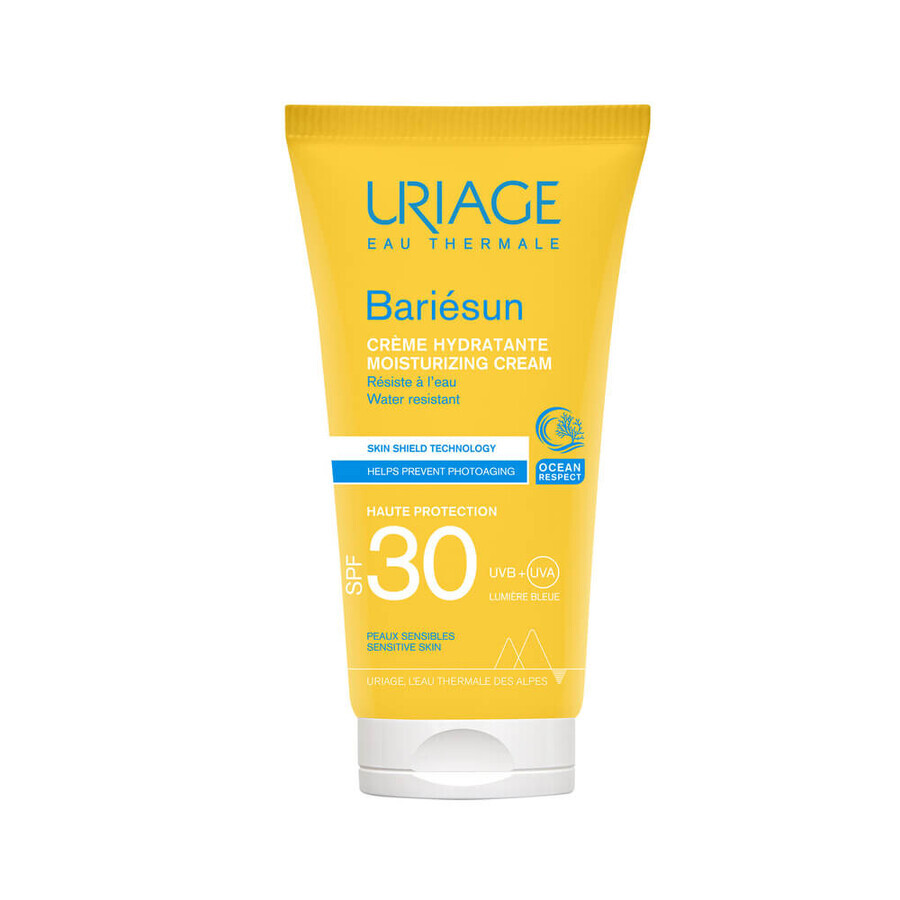 Uriage Bariesun Cremă hidratantă pentru piele sensibilă SPF30, 50ml