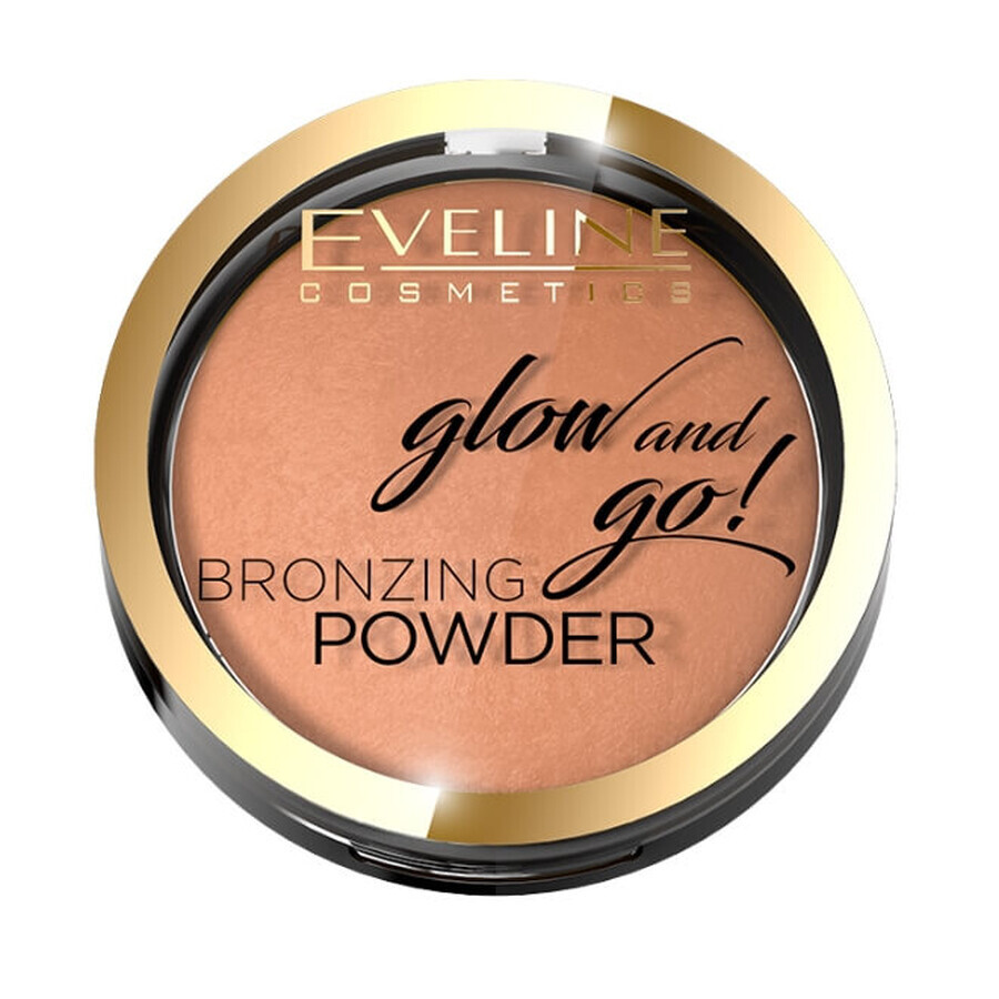 Eveline bronzer pentru conturarea feței Glow amp;Go Jamaica Bay 02 85g