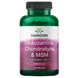 Swanson Glucosamin Chondroitin amp; MSM, 120 Tabletten