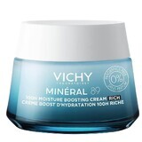 Vichy Mineral 89 Reichhaltige feuchtigkeitsspendende und aufbauende Creme 100h, 50 ml