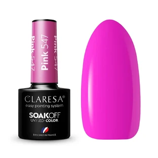 Claresa Soak Off UV/LED Sunny Garden hybride lak 547, 5 g