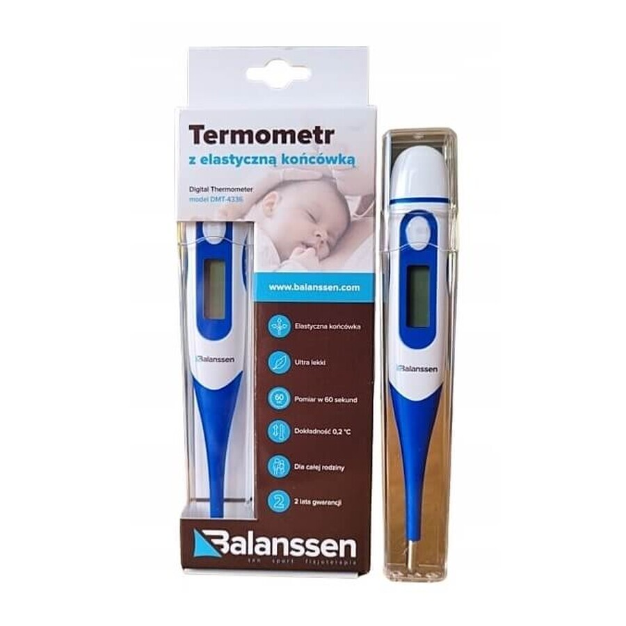 Termómetro Balanssen con punta flexible DMT 4336, 1 ud.