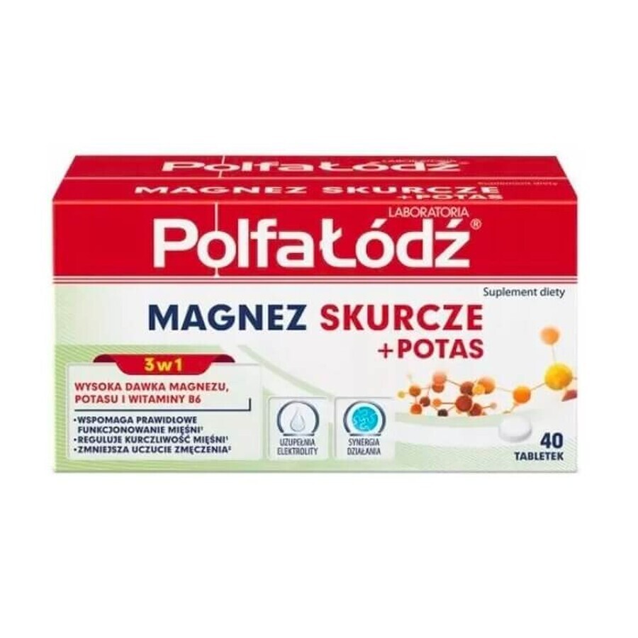 Magnesio Crampi + Potassio, 40 compresse