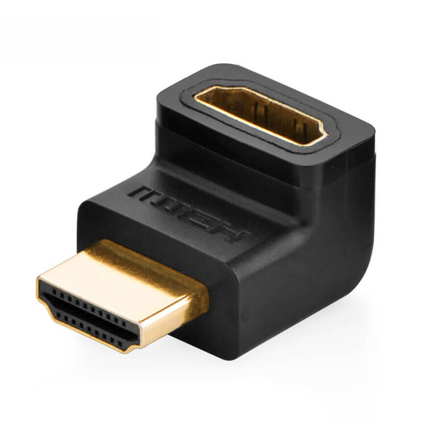 Ugreen adaptor HDMI (masculin) - HDMI (feminin) adaptor negru (HD112)