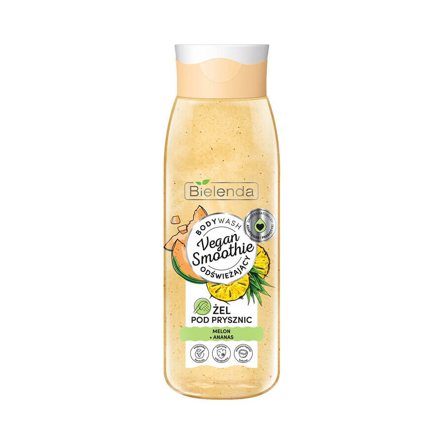 Boutique Bielenda Vegan Smoothie Shower Gel, Melon + Ananas, 400g Bielenda Vegan Smoothie Shower Gel, Melon + Ananas, 400g
