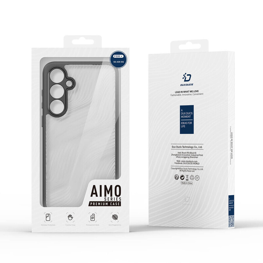 Husă Dux Ducis Aimo pentru Samsung A35 5G - negru