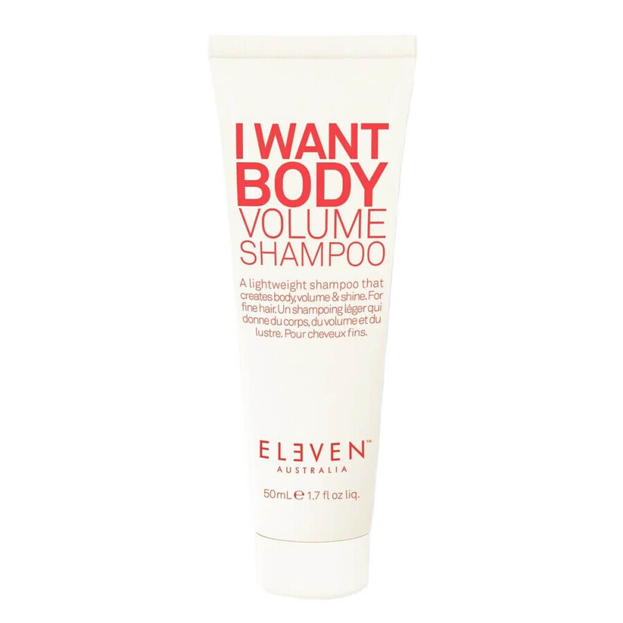 Eleven Australia I Want Body Volume Shampoo volumizing shampoo, 50 ml