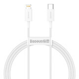 Baseus Superior Series Câble USB-C / Lightning PD 20W 1 m - blanc