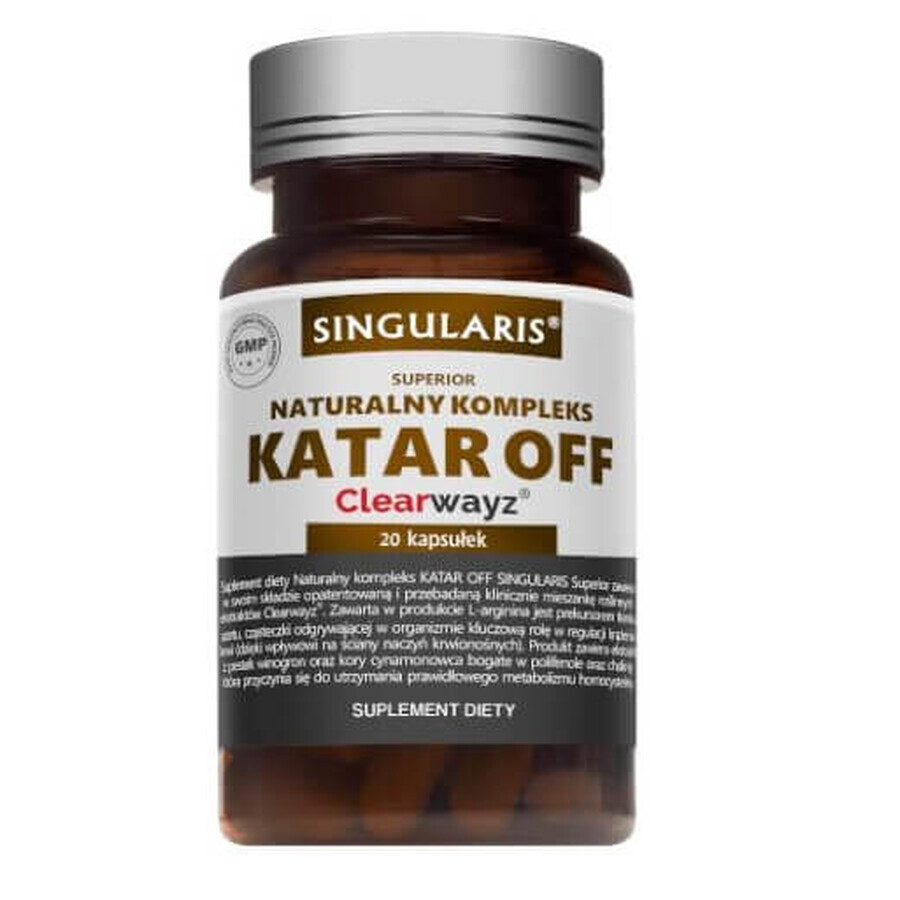 Singularis Natural Complex Catarrhe Off, 20 gélules