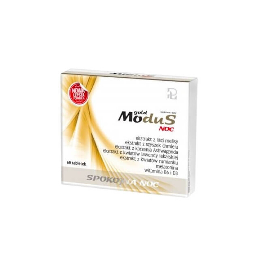 Modus Gold Night, 60 tablets