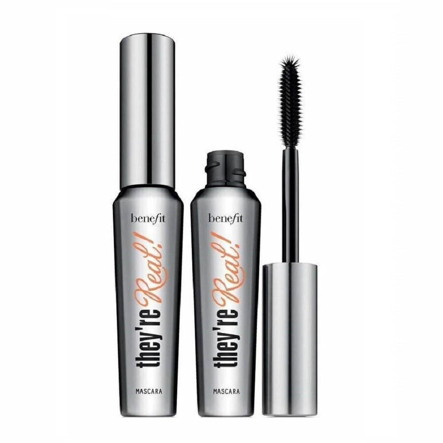 Boutique Benefit Lashes With Altitude Travel Set Mascara Allongeant Noir, 2x8.5g Benefit Lashes With Altitude Travel Set Mascara Allongeant Noir, 2x8.5g