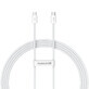 Baseus Superior Series ll USB-C - USB-C 30W 480Mbps cable 2m - white