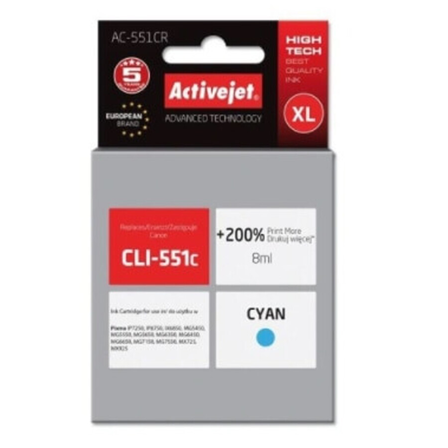 ActiveJet, Tinte für Canon AC-546RX (Ersatz CL-546XL) Farbe