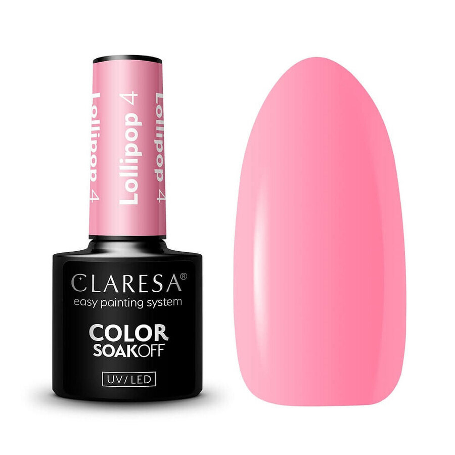 Buy Claresa Soak Off UV/LED Lollipop Hybrid Varnish 4, 5 g Claresa Soak Off UV/LED Lollipop Hybrid Varnish 4, 5 g