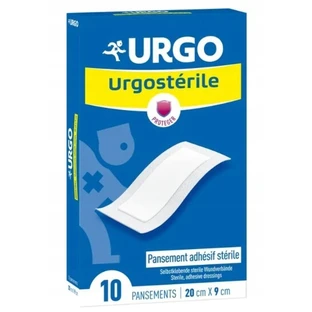 Apósito urgosteril 10cm x 20cm, 10 piezas