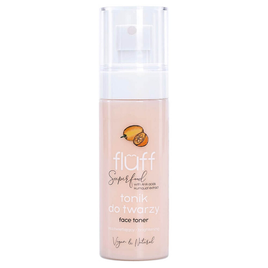 Tonico viso Fluff con acidi AHA, 100 ml
