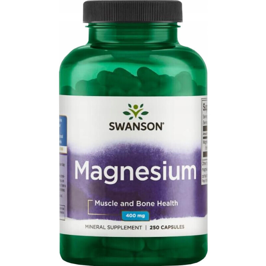 Swanson Magnesium, 250 Kapseln