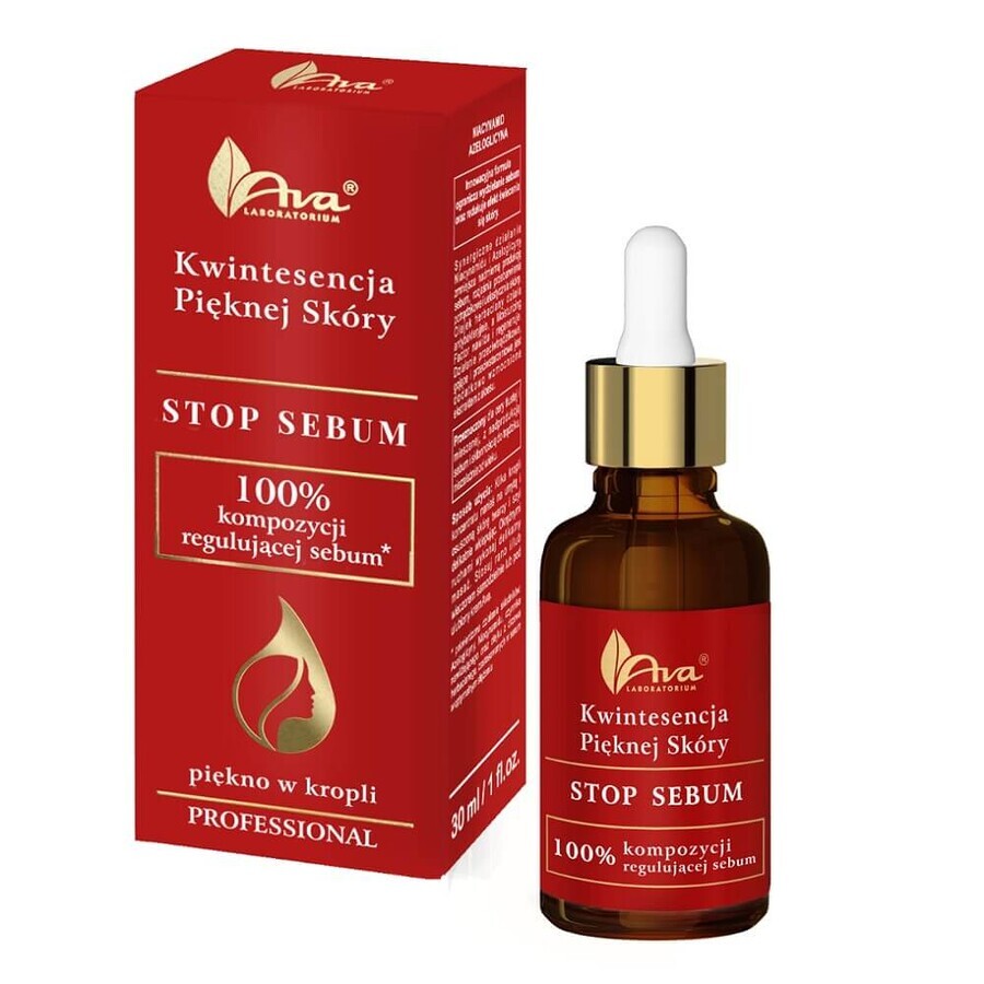 Cumpără AVA Quintessence of Beautiful Skin Stop Sebum Mormalizing Face Serum, 30 ml AVA Quintessence of Beautiful Skin Stop Sebum Mormalizing Face Serum, 30 ml