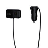 Emetteur FM sans fil Bluetooth avec chargeur Baseus S-16 (Overseas edition) - noir